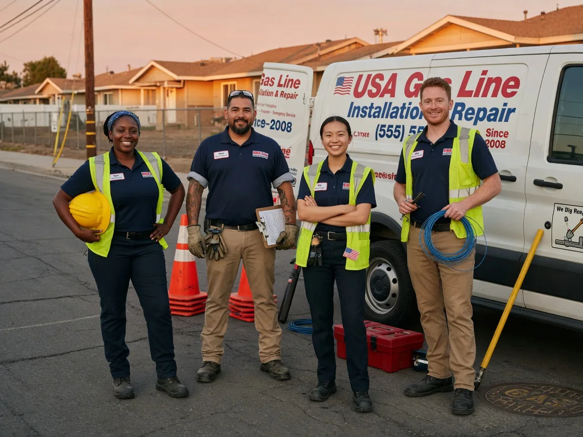 Gas Line Installation company in Hickory Plains, AR